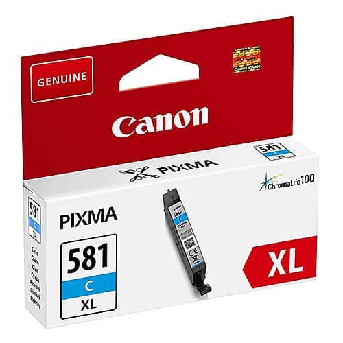 CANON INK CARTRIDGE CLI-581XL CYAN