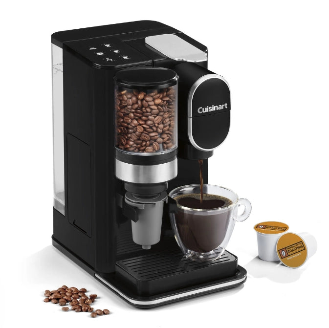 GRIND & BREW SINGLE SERVE COFFEE MACHINE