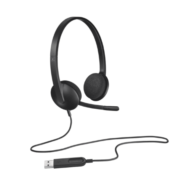 LOGITECH USB HEADSET H340 BLACK