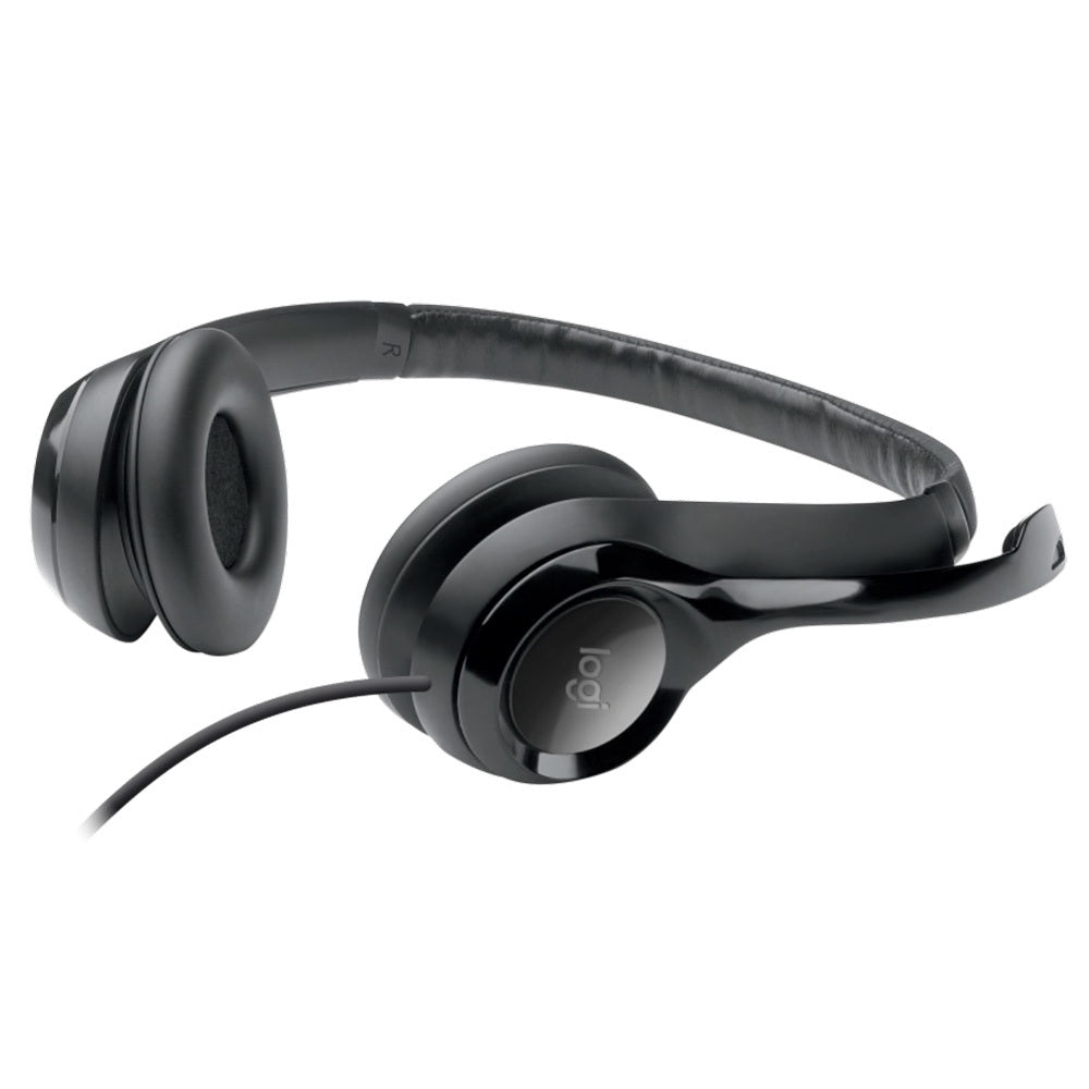 LOGITECH USB HEADSET H390 BLACK