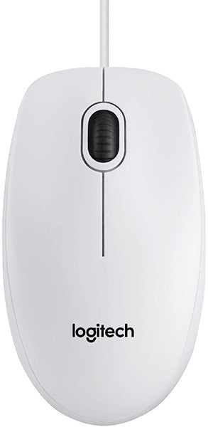 LOGITECH MOUSE WHITE B100