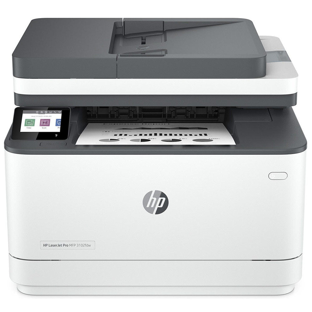 HP PRINTER ALL IN ONE LASER MONOCHROME BUSINESS 3102FDW