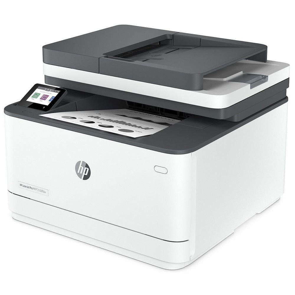 HP PRINTER ALL IN ONE LASER MONOCHROME BUSINESS 3102FDW