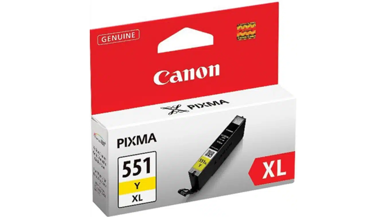 CANON Ink Cartridge 551XL Yellow