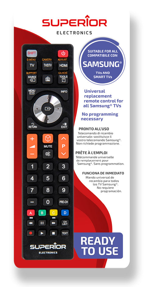 Superior SAMSUNG TV Replacement Remote Control