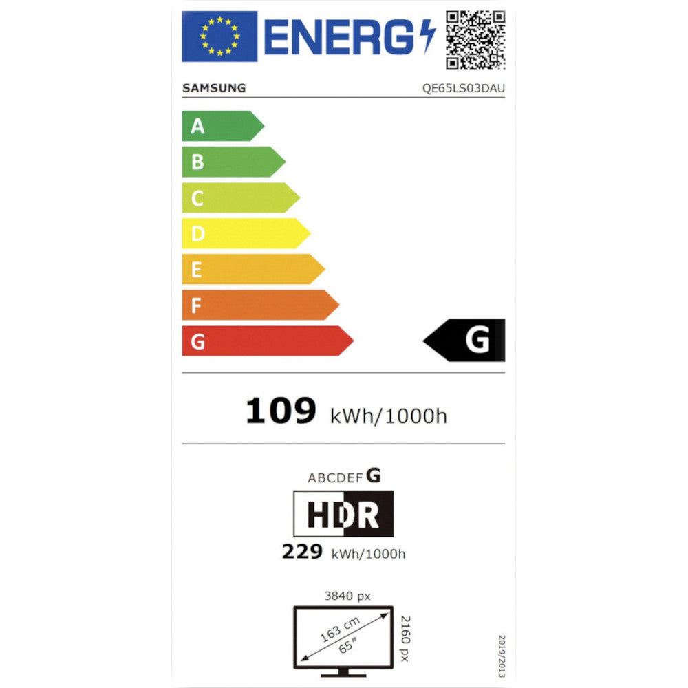 SAMSUNG TV 65'' LS03