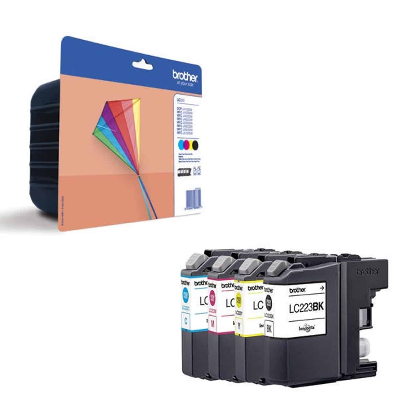 BROTHER Ink Cartridge LC223 Value Pack