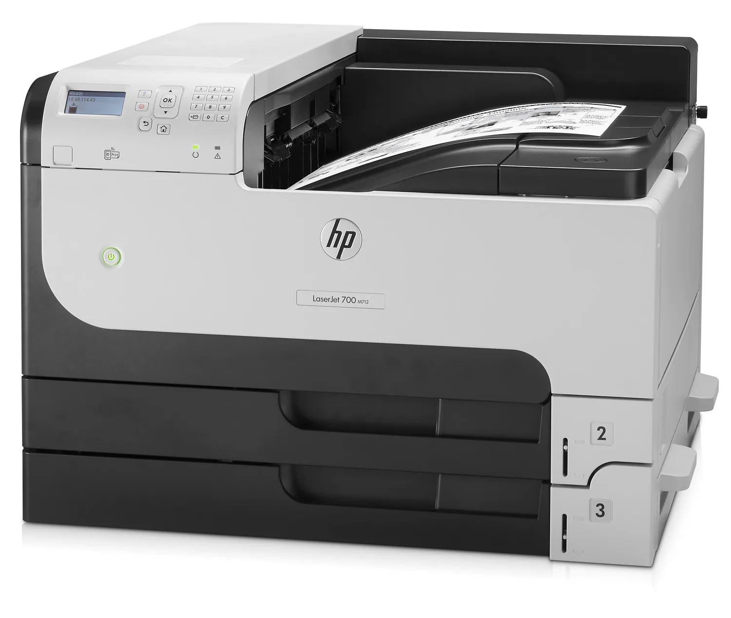 HP PRINTER LASER MONOCHROME ENTERPRISE M712DN A3