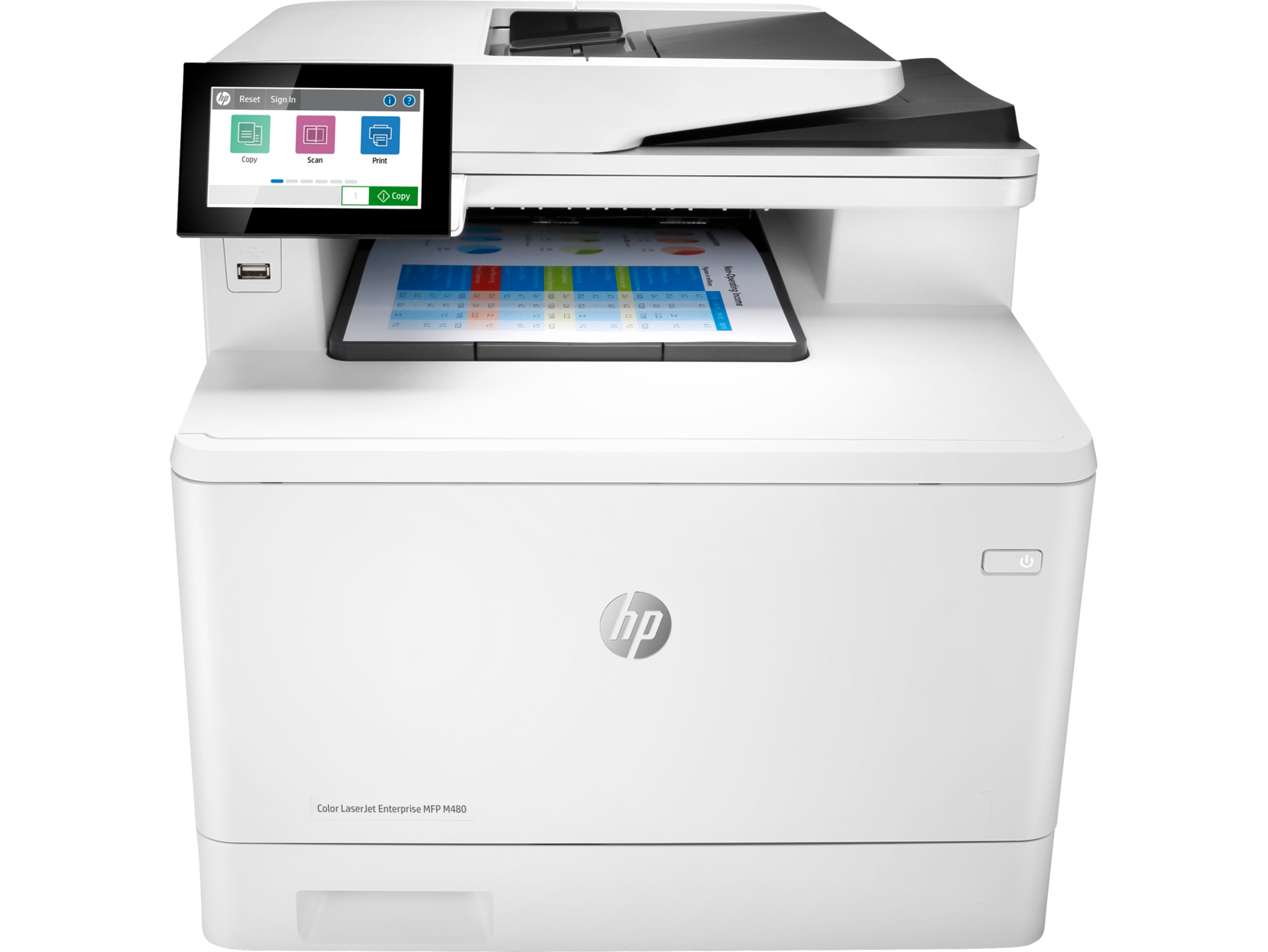 HP PRINTER ALL IN ONE LASER COLOR ENTERPRISE M480F