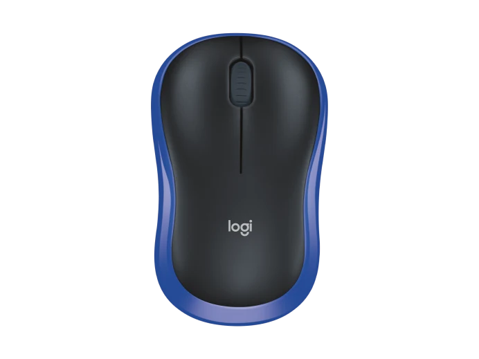 LOGITECH MOUSE WIRELESS M185 BLACK/BLUE