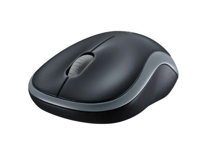 LOGITECH MOUSE WIRELESS M185 BLACK/GREY