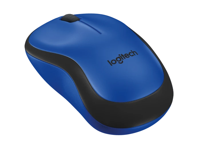 LOGITECH MOUSE WIRELESS SILENT M220 BLUE