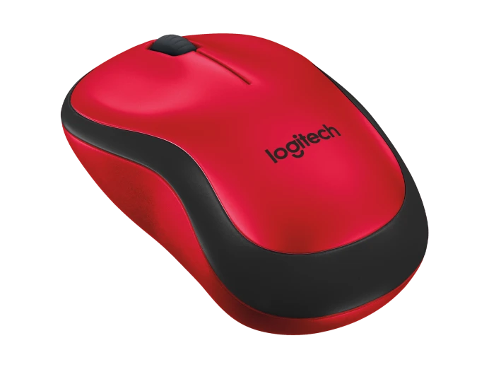 LOGITECH MOUSE WIRELESS SILENT M220 RED